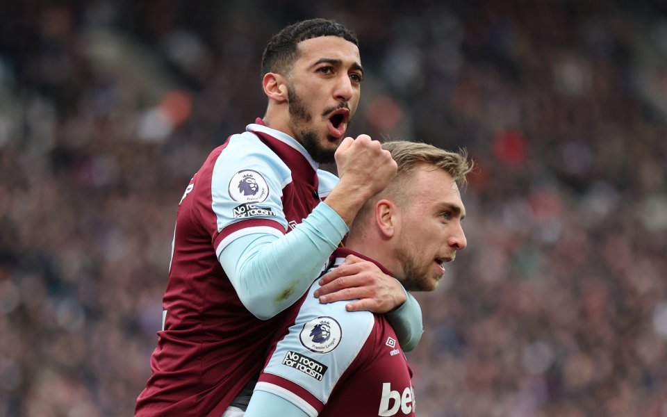 Уест Хем продължава уверено битката си за място в Европа