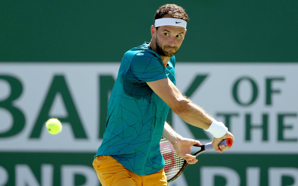 Най-добрият български тенисист Григор Димитров започва участието си на турнира