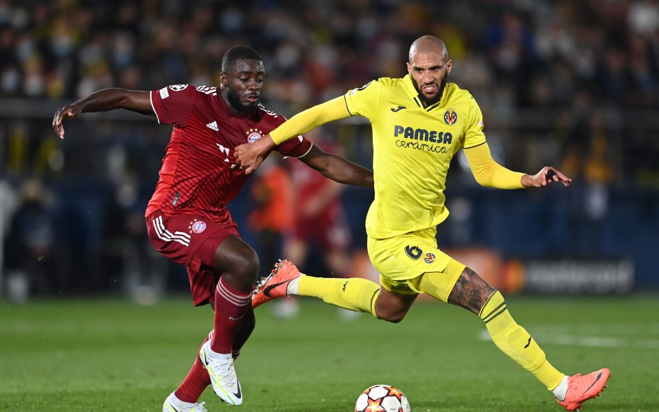 Байерн Мюнхен посреща Виляреал в реавнш от 1/4 финалите на