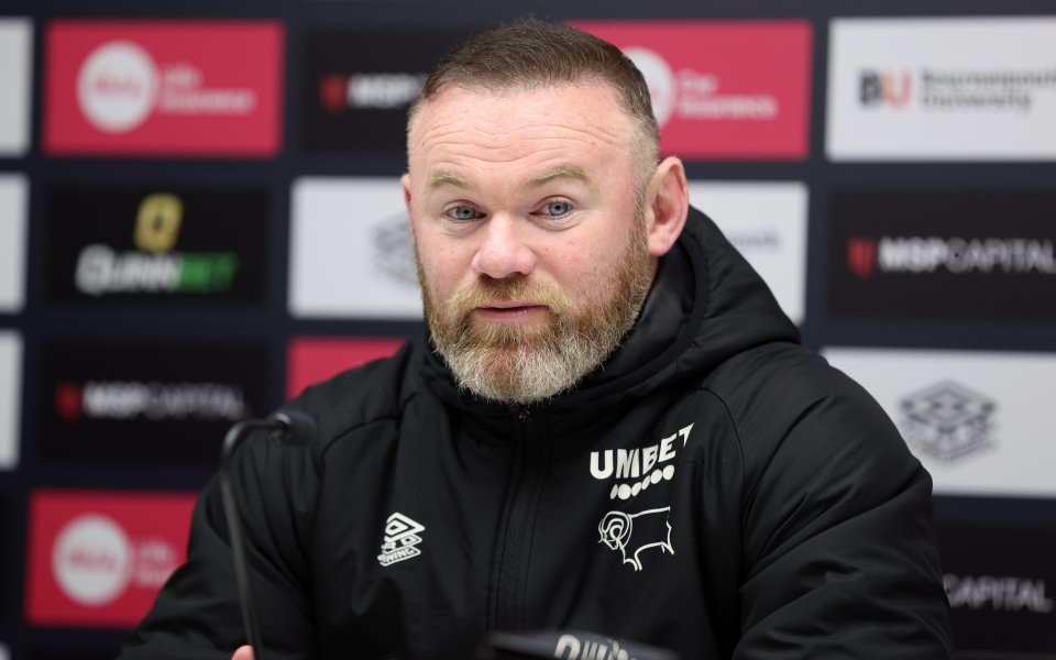 Мениджърът на Дарби Каунти Уейн Рууни заяви, че вече се