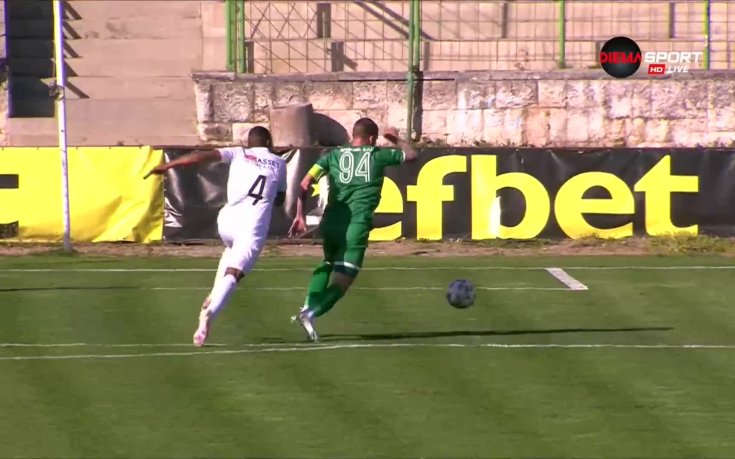 Ботев Враца - Славия 1:0 /първо полувреме/