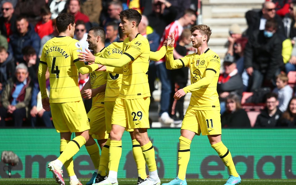 Отборите на Саутхемптън и Челси играят при в сблъсък от