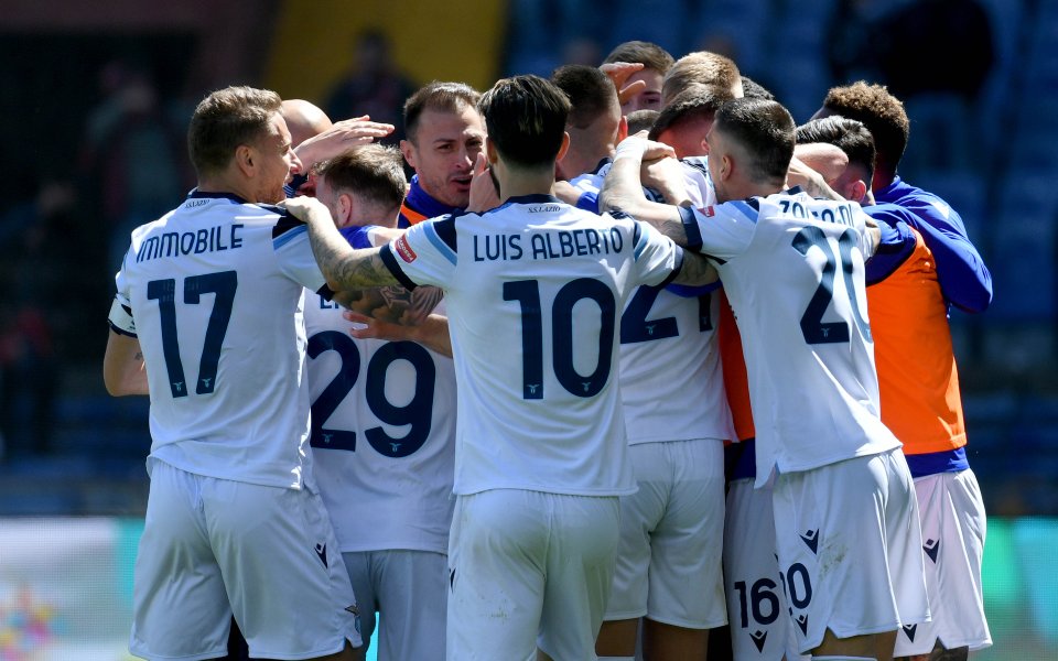 Лацио разби Дженоа с 4:1 като гост в мач от