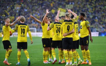 Отборът на Борусия Дортмунд разнищи Волфсбург с 6 1 в мач
