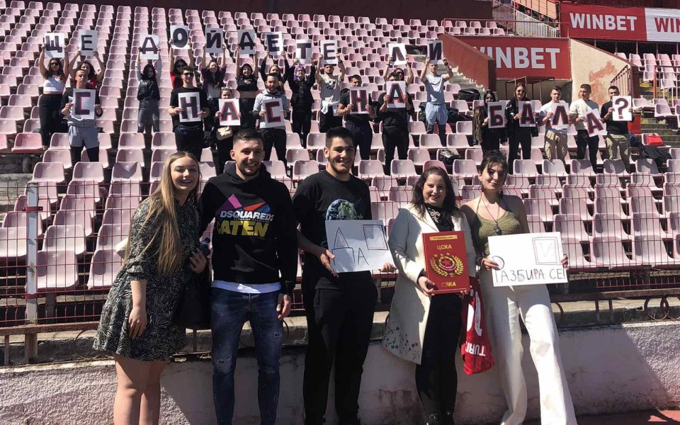 Защитникът на ЦСКА - Иван Турицов, участва в специална изненада.