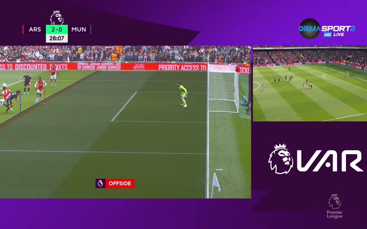 Шахматен VAR на Арсенал - Ман Юнайтед