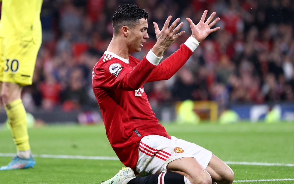 Отборите на Манчестър Юнайтед и Брентфорд играят при резултат 1:0