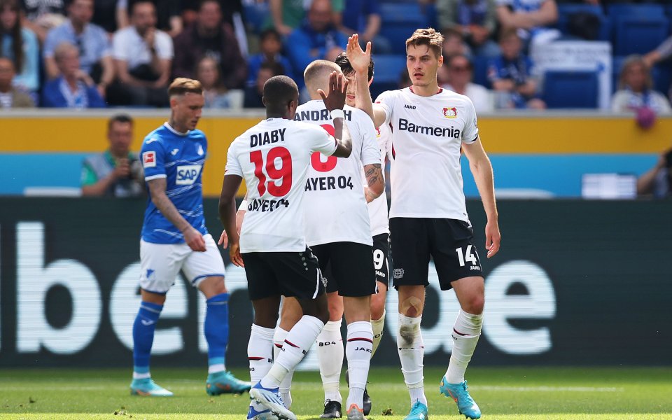 Хофенхайм - Байер Леверкузен 2:4 / Бундеслига, 33-и кръг, 07.05.2022 г.