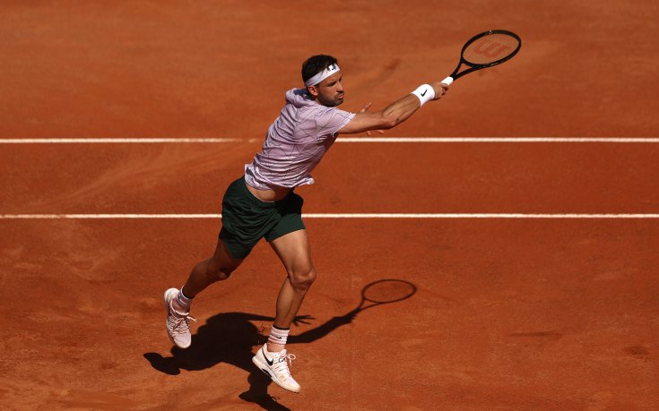 Григор приключи в Рим след загуба и от фаворитите на двойки