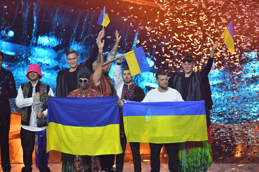 <p>Украйна спечели Евровизия</p>