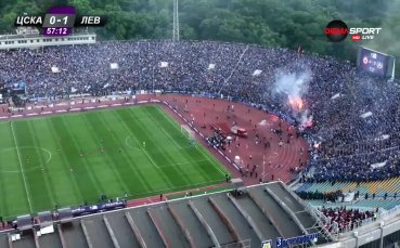 В 57 ата минута Илиян Стефанов отбеляза за сините с доза