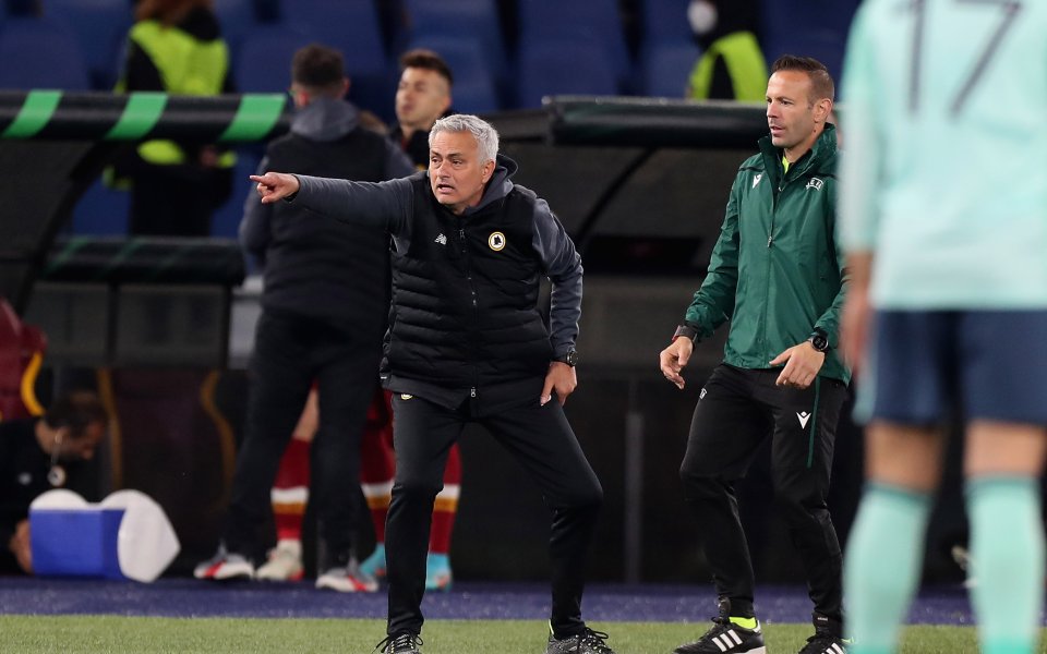 Наставинкът на Рома - Жозе Моуриньо, смята, че съперникът на