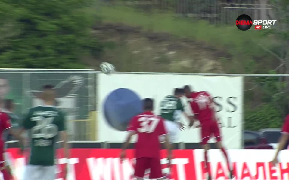 В 42-ата минута врачани направиха обрат. Вратарят на "орлетата" Марио