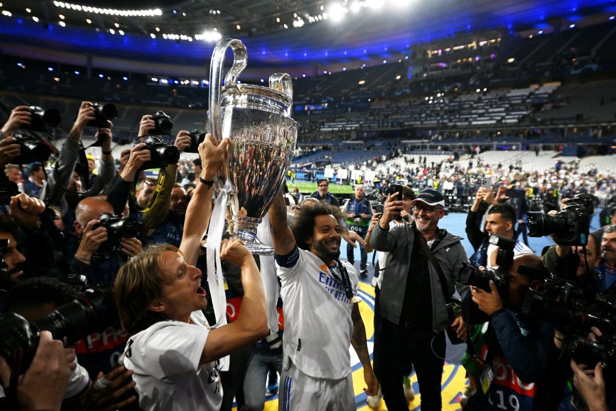 Радостта на Реал Мадрид след триумфа в ШЛ1