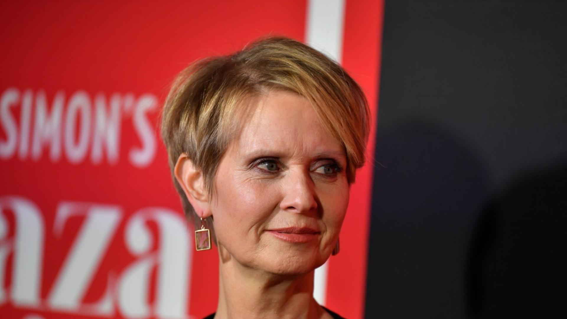 Актрисата и активистка Синтия Никсън обяви че синът ѝ е