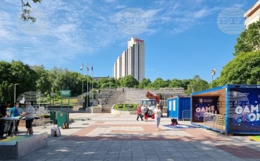 Правят фен зона в Разград за мачовете на националите