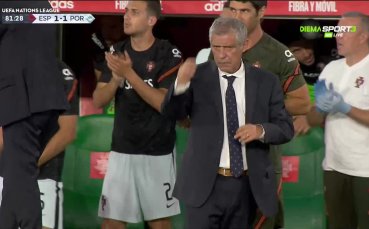 Осем минути преди края на редовното време Португалия възстанови равенството