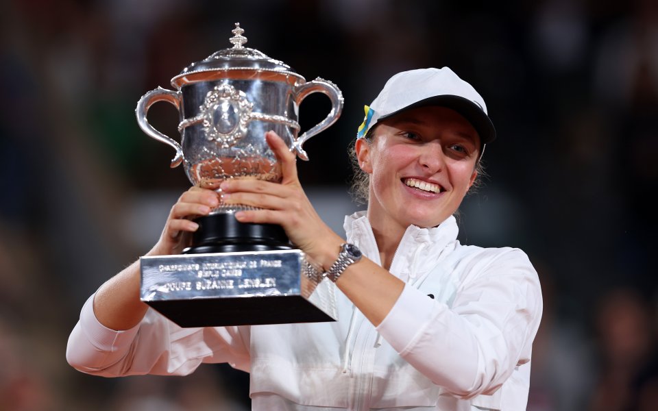 Ига Швьонтек - Кори Гоф 6:1, 6:3, финал на 