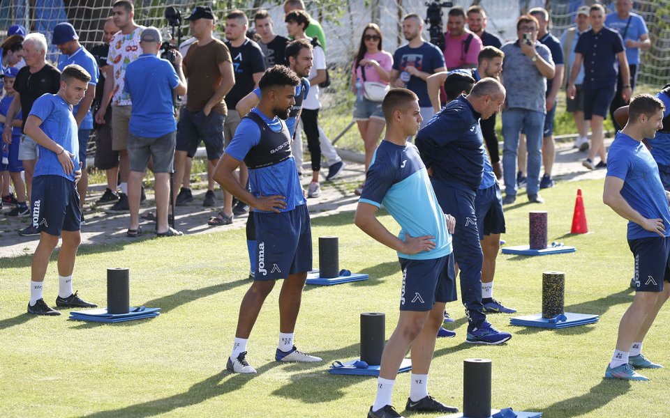 Футболистите на Левски направиха първата си тренировка от летния подготвителен