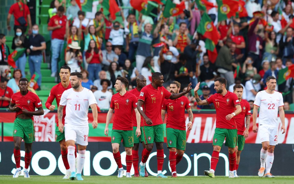 Португалия - Швейцария 4:0 / Лига на нациите, втори кръг