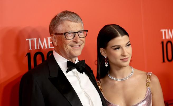 Бил Гейтс доведе дъщеря си на червения килим на TIME 100 Gala