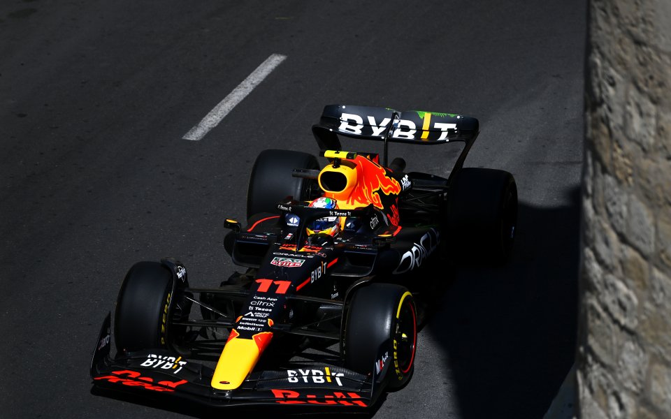 Серхио Перес (Мексико, Ред Бул) започна Гран при на Азербайджан