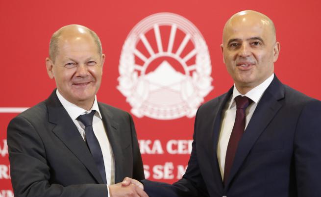 Шолц: Северна Македония трябва да започне преговорите за присъединяване