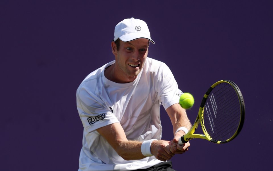 Пол Джъб - Ботик ван де Зандсхулп 1:2 сета [6:7 (5), 6:4, 1:6] / ATP 500, Лондон, 14.06.2022 г.