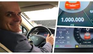 <p>Германец навъртя 1,6 млн. километра с Tesla</p>