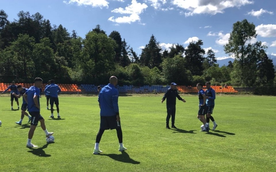 Лятната подготовка на Левски тече с пълна пара, а "сините"