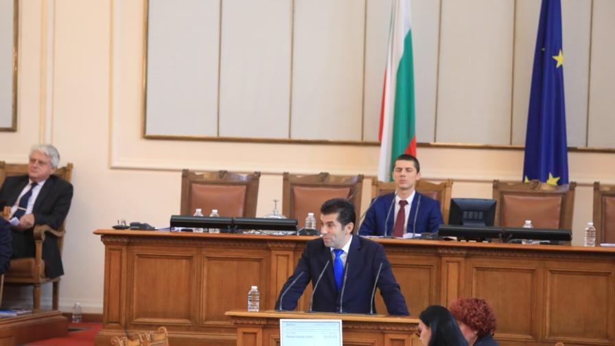 Кирил Петков отчете успехите на правителството