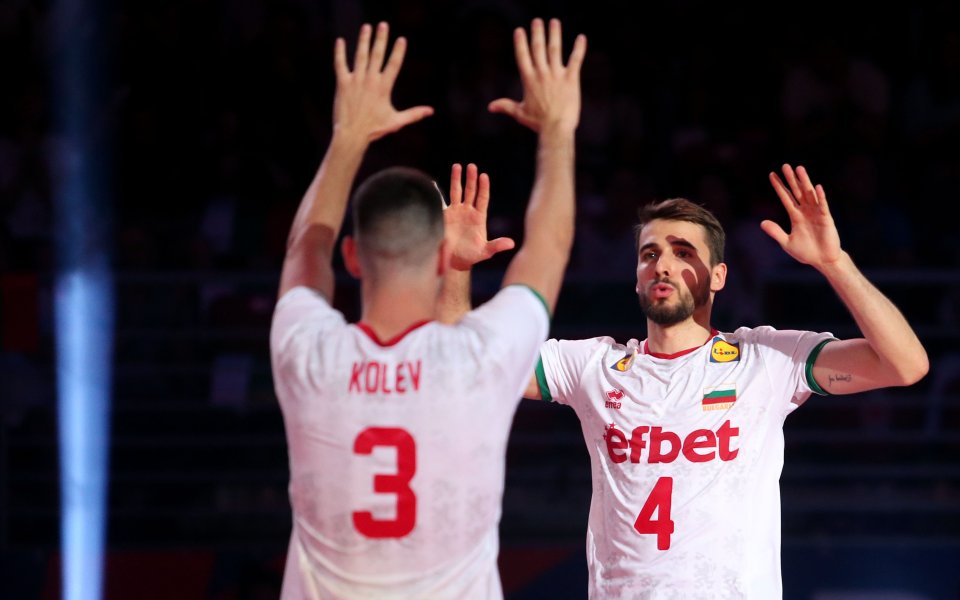 Волейболистите от националния отбор на България постигна първа победа в