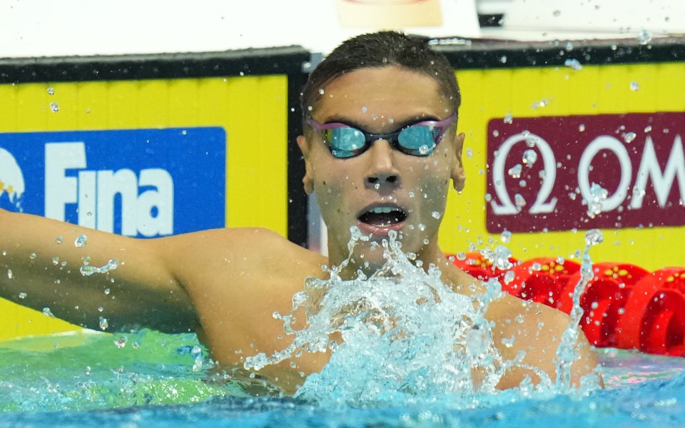 Давид Поповичи спечели световната титла на 100 метра свободен стил