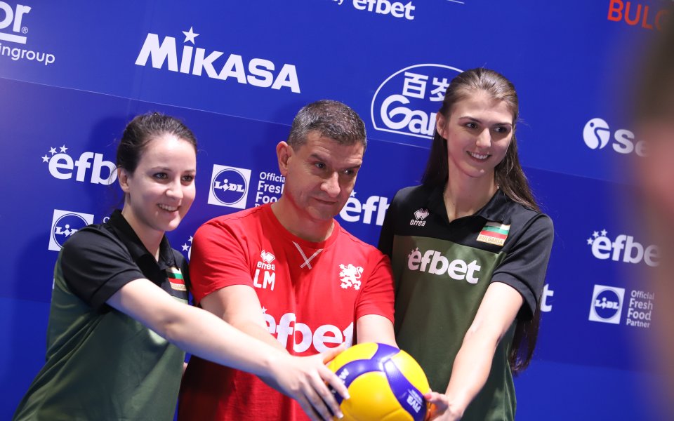 Женският национален отбор на България по волейбол стартира подготовката за