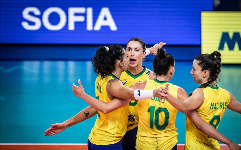 Бразилия победи трудно Китай в пет гейма