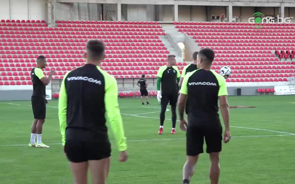 Лудогорец тренира преди реванша със Сутиеска БГ Футбол