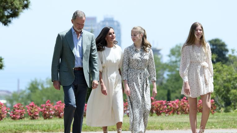 Испанското кралско семейство на общ ангажимент за наградите „Принцесата на Жирона“