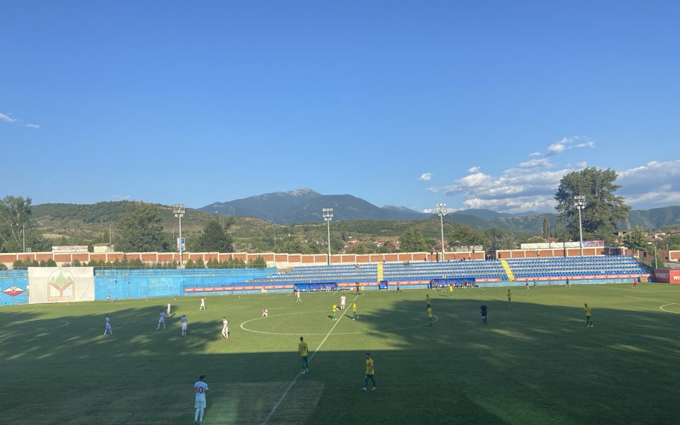 Беласица и Добруджа играят при 2:0 в последен мач от