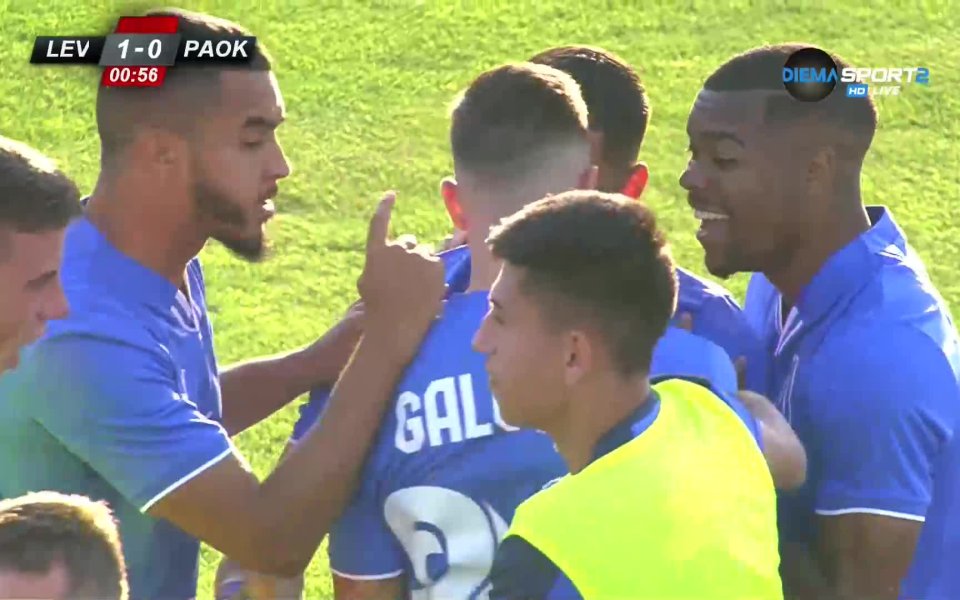 Левски стартира по възможно най-хубавия начин - с гол още