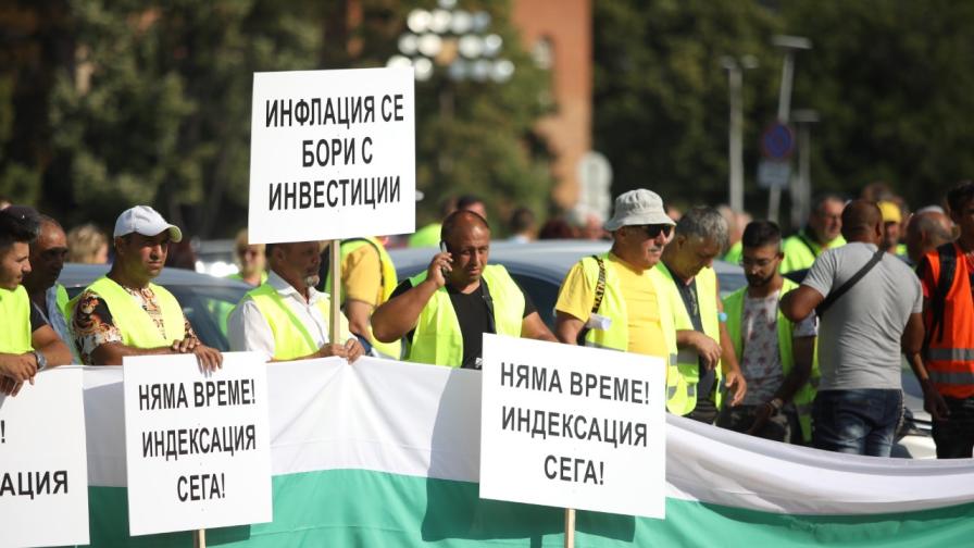 Пътните строители спират с протестите, ще търсят диалог със служебно правителство