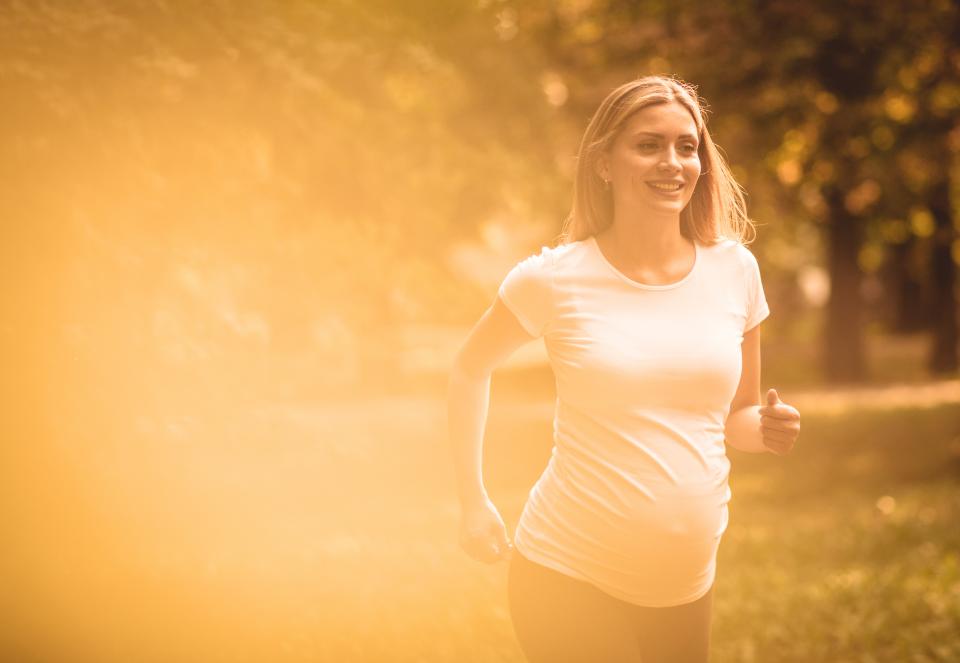 бременност бягане