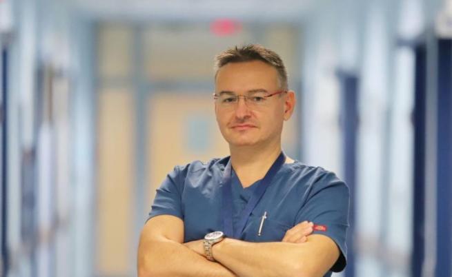 Д-р Иван Георгиев, началник отделение в Катедрата по ортопедия, травматология, реконструктивна хирургия и физиотерапия на ВМА