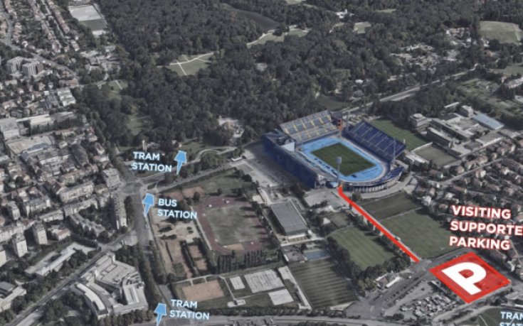 Важна информация за феновете на Лудогорец, които ще подкрепят отбора в Загреб