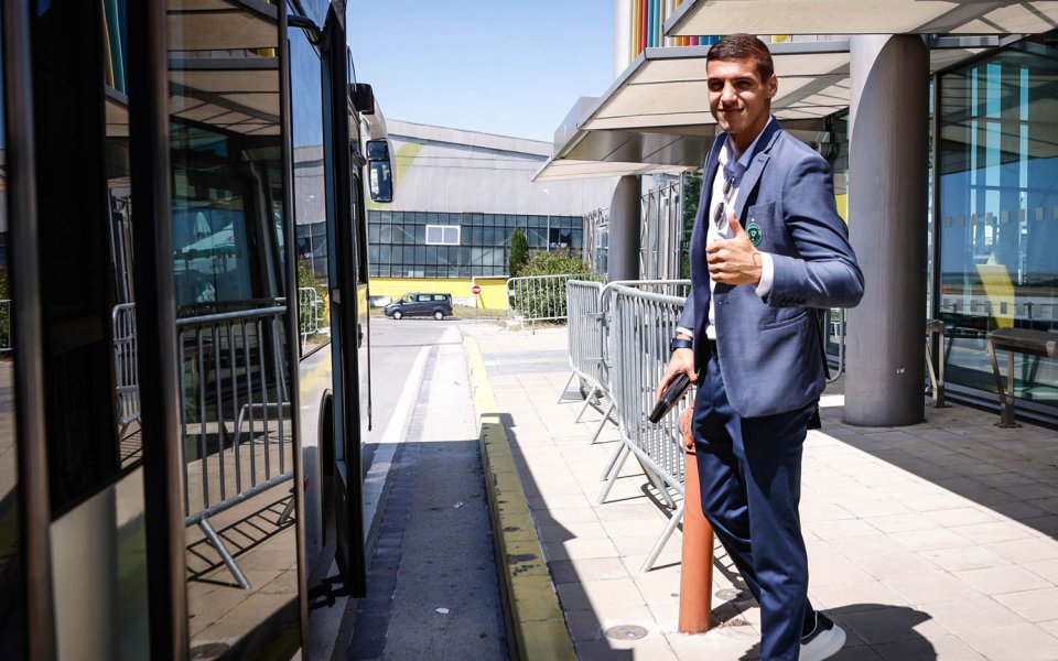 Лудогорец заминава за Загреб, 08.08.2022 г.