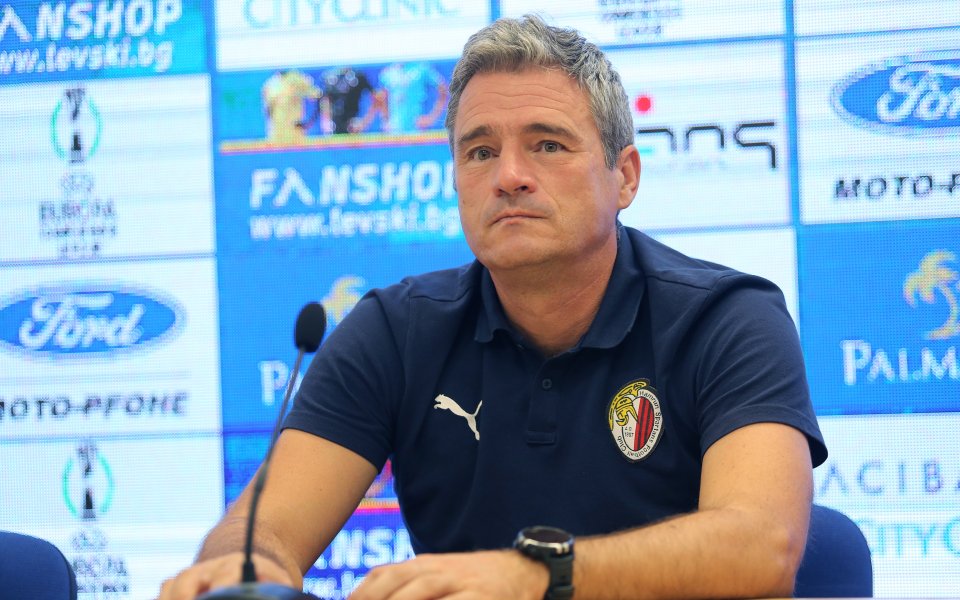 Наставникът на Хамрун Спартанс Бранко Нишевич говори преди срещата-реванш от