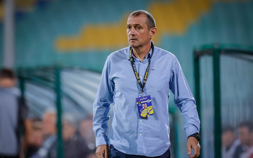 Старши треньорът на Славия Златомир Загорчич сподели мнението си след