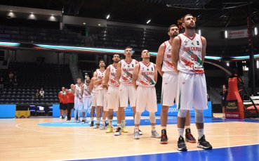 Националният тим на България по баскетбол за мъже допусна второ