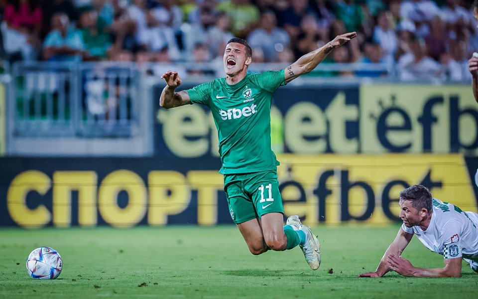 Лудогорец създаде 15 голови положения срещу Жалгирис в четвъртък вечер,