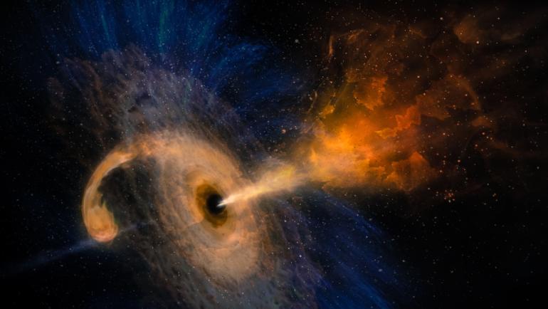 Изследване: Чудовищни черни дупки ускоряват разширяването на Вселената -  Любопитно | Vesti.bg