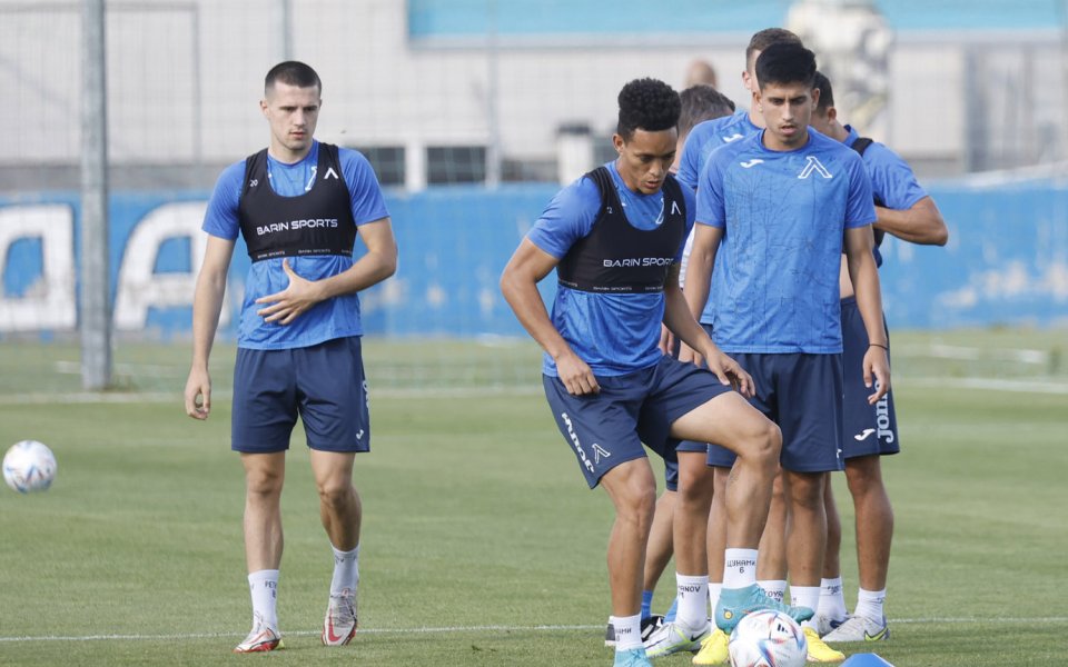 Тренировка на Левски